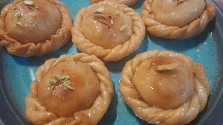 Very easy ampquick Recipe Chandrakala sweet 😋 Recipe of 2024 Too much tasty 😋 ampdelicious sweet [upl. by Meece]