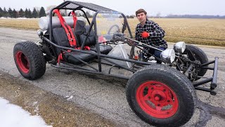 First Ride On The Street Legal 1967 Volkswagen Dune Buggy [upl. by Sirenay615]