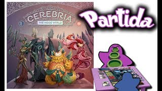 Cerebria  Partida Juego de Mesa  Gameplay [upl. by Jdavie]