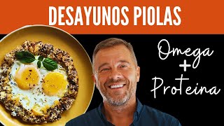 7desayunos👉 Huevo con semillas DESAYUNO PROTEICO desayuno [upl. by Daggna]