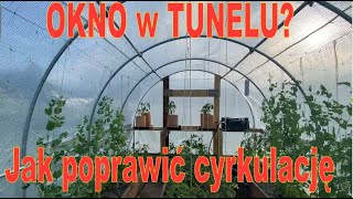 Jak kontroluję wilgotność i temperaturę w tunelu foliowym Okno które otwiera rosnąca temperatura [upl. by Redan]