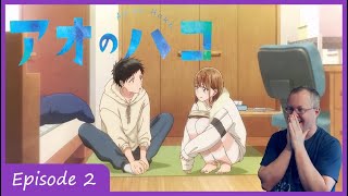 Living Together  Blue Box Episode 2 Reaction アオのハコ [upl. by Eidlog]