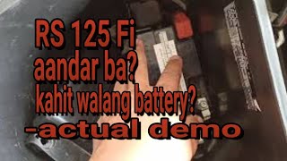 RS 125 Fi no batteryaandar ba [upl. by Alig758]