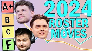 Ranking Every Roster Move in 2024 [upl. by Naelopan614]