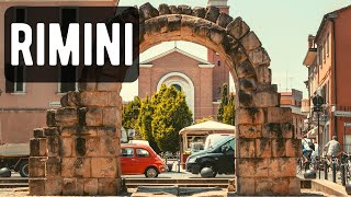 Rimini Italy 🇮🇹  Virtual Walking Tour City  2022  4K60FPS ASMR [upl. by Enivid754]