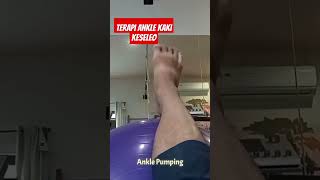 Cara sembuhkan kaki keseleo bimbimjosh exercise [upl. by Ailin]