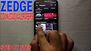 ✅ How To Download Wallpapers From Zedge 🔴 [upl. by Anaynek]