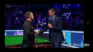 KBV987 Mark Allen Wins Final Frame Decider at 2024 Masters Snooker Tournament amp Talks to Rob Walker [upl. by Yevi]