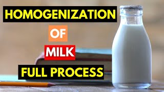 What is Homogenization Process   Homogenization Process In Hindi [upl. by Olim]