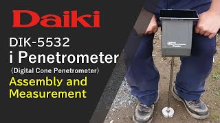 iPenetrometer Digital Cone Penetrometer Instructional video [upl. by Xxam]