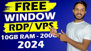 How To Get FREE Windows RDP In 2024  Window RDP Server  Create Window 10 RDP for Free [upl. by Rus]