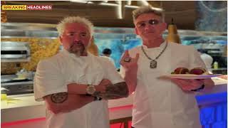 Gordon Ramsay and Guy Fieri Swap Styles in Hilarious Kitchen Collab [upl. by Lotsirhc]