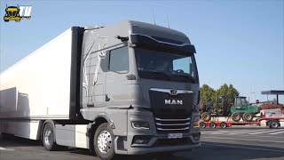 Prueba tractora MAN TGX 520 Euro 6 y Review en Español ENCAMIONcom [upl. by Anhsirk863]