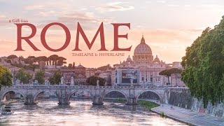 A Gift from Rome Timelapse amp Hyperlapse Italy Vatican [upl. by Atiloj]