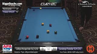 2024 Annual Chinook Winds APA 9Ball Regional  Rocinante vs Happy Diwali FINAL [upl. by Chiarra]