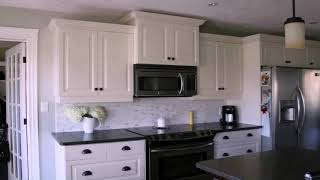 Backsplash Ideas For White Kitchen Cabinets [upl. by Ilocin]