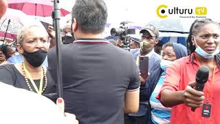 Surinaamse activist Pakittow aangevallen door activisten van Sibrano Pique [upl. by Gillie817]