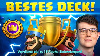 🌟🥇Das 1 BESTE DECK für das KÖNIGLICHE TURNIER… 20 SIEGE  Clash Royale Deutsch [upl. by Inor]