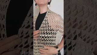 Tutorial 👆 Chal Gala tejido a crochet crochet tejidos [upl. by Leahcimnaes50]