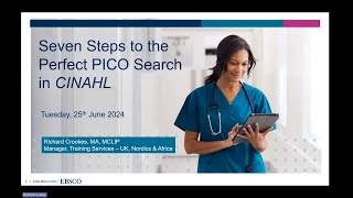 Seven Steps to the Perfect PICO Search in CINAHL [upl. by Eladnor]