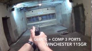 Compensateurs Glock by Alfa précision [upl. by Akitnahs]