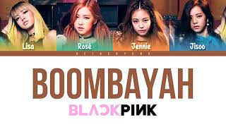 Blackpink Boombayah KARAOKE [upl. by Eynenihc]