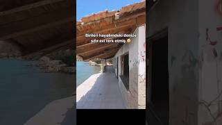 SİZİN OLSA NE YAPARDINIZ🏖😯 tatil holiday shorts youtubeshorts funny sea house beach viral [upl. by Apollus976]