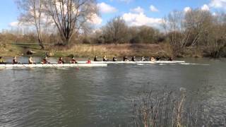 Ants W2 ejectorcrash Torpids 2016 [upl. by Ajidahk]