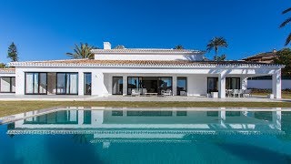 New Modern Mediterranean Luxury Villa in Sierra Blanca Marbella Spain  4500000€ [upl. by Abixah]