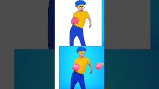 Clap Clap  Cha Cha Cha  D Billions Funny Drawing Meme chacha chicky boomboom shorts short [upl. by Hgielra]