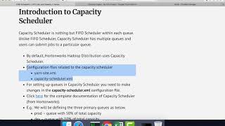 Cloudera Administration  YARN Schedulers  Capacity Scheduler  Introduction [upl. by Roberts840]