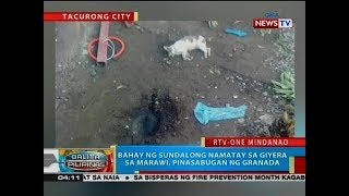 BP Bahay ng sundalong namatay sa giyera sa Marawi pinasabugan ng granada [upl. by Scever]