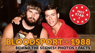 Jean Claude Van Damme  Bloodsport 1988 Behind The Scenes  55 Rare PhotosFacts [upl. by Ettezzil]