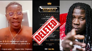 Shatta Wale Explains Why KONEKT Album Is Deleted  Stonebwoy To Perform At The Closing Ceremony [upl. by Lezley]