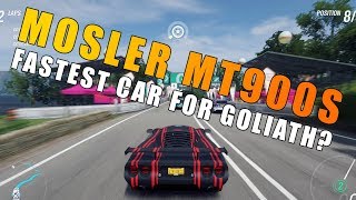 Forza Horizon 4 Is the Mosler MT900S the fastest for Goliath Tuning Setup Goliath Lap Unlock [upl. by Algy]