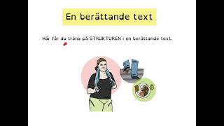 Att SKRIVA BERÄTTANDE text [upl. by Lleirbag]