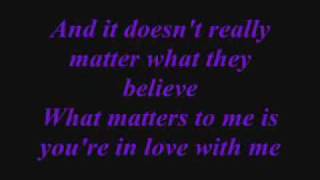 Doesnt really matter Lyrics [upl. by Naitsyrk]