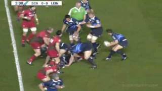 Scarlets vs Leinster Dec 2009 [upl. by Maharba]