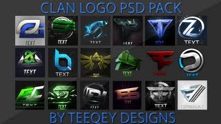 TeeqeyHDs Logo PSD Pack [upl. by Rovner]