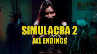 SIMULACRA 2 ALL ENDINGS [upl. by Durston]