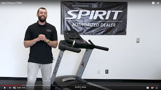 Best New Treadmill for 2022 the Spirit CT800  Perfect for Commercial or Home Use [upl. by Assecnirp]