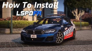 How to Install LSPDFR for GTA 5  Play as a Cop GTA 5 [upl. by Mauri]