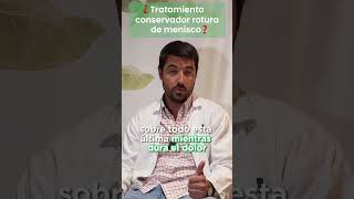 Tratamiento rotura de menisco ✅ sin operación Dr Benjumea  Clínicas H3 [upl. by Alexandria]