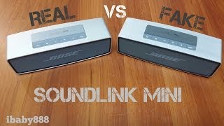 Bose Soundlink Mini Speaker  Original VS Replica [upl. by Kara-Lynn]