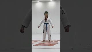 Poomsae 6form6 taeguk6 taekwondo sports [upl. by Clifton]