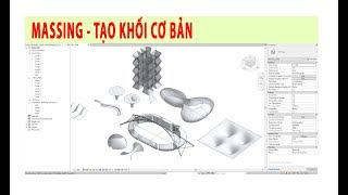 Revit KT MASSING Từ Cơ Bản Đến Nâng Cao Level 1 [upl. by Sawtelle652]