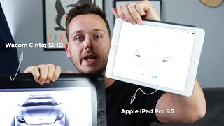 iPad Pro vs Wacom Cintiq Episode 1 [upl. by Ppilihp]