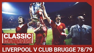 European Classic Liverpool 10 Club Brugge  Kenny retains the European Cup at Wembley [upl. by Ayal]