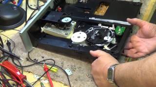 Sony 5 Disk CD changer diagnostics and repair [upl. by Nosiram]