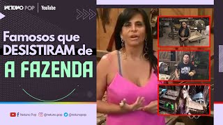 Relembre quem desistiu de A Fazenda  Medrado Gretchen e mais [upl. by Diamante]